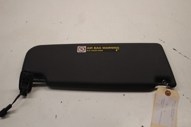 Volkswagen Golf GTI Jetta Rabbit Left Sun Visor Black 1K0857551Q OEM