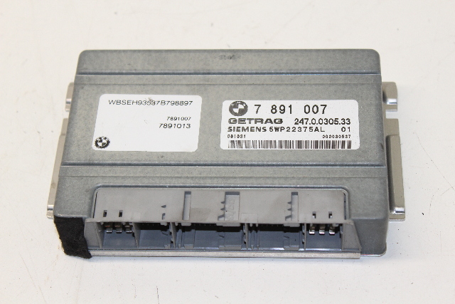 2006 2007 BMW Sequential Manual Gearbox SMG Transmission Module TCU 23607891017