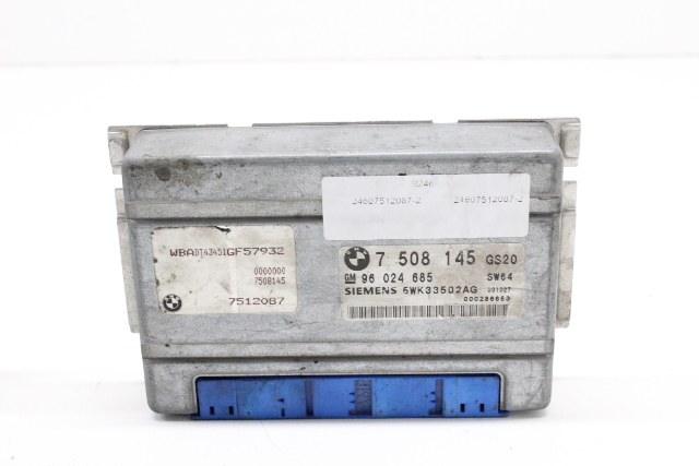 BMW 525i Transmission Control Unit Module Computer TCU TCM 24607512087 OEM