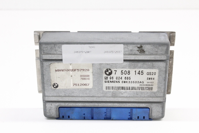 BMW 525i Transmission Control Unit Module Computer TCU TCM 24607512087 OEM