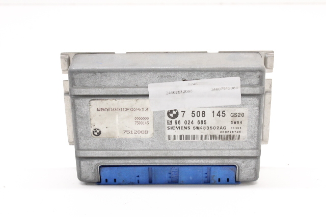 2001 BMW 530i TCM TCU Transmission Computer Module 24607512088 OEM