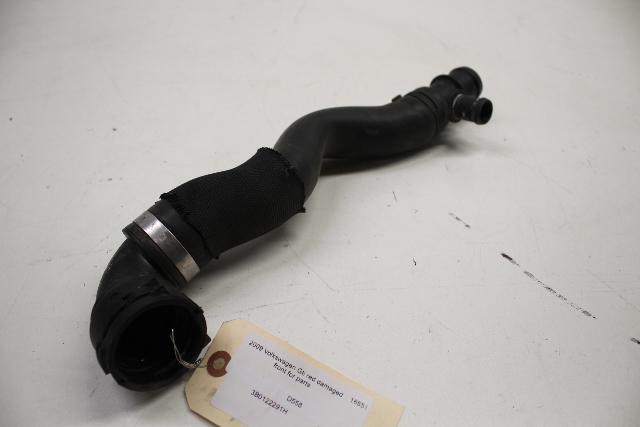 2006 2007 2008 2009 2010 2011 Volkswagen Golf Upper Radiator Coolant Hose OEM