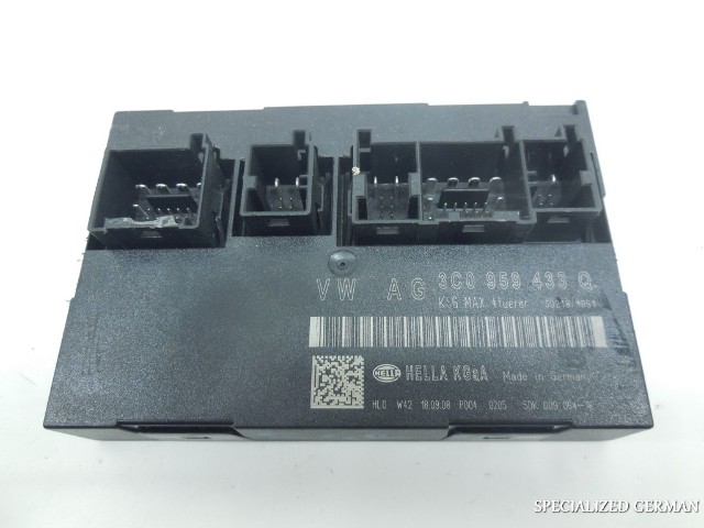 2006 2007 2008 Volkswagen Passat Comfort Control Module Ccm Alarm 3C0959433Q OEM