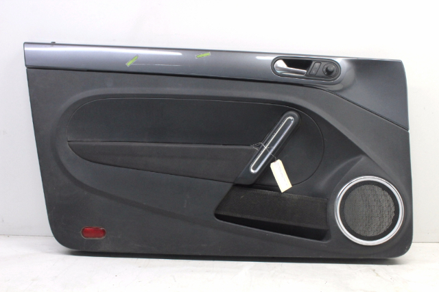 2012 Volkswagen Beetle Left Door Panel Metallic Grey OEM
