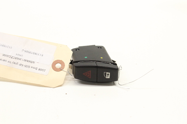 2008 BMW 535i E60 Hazard Door Lock Switch 6919506 OEM