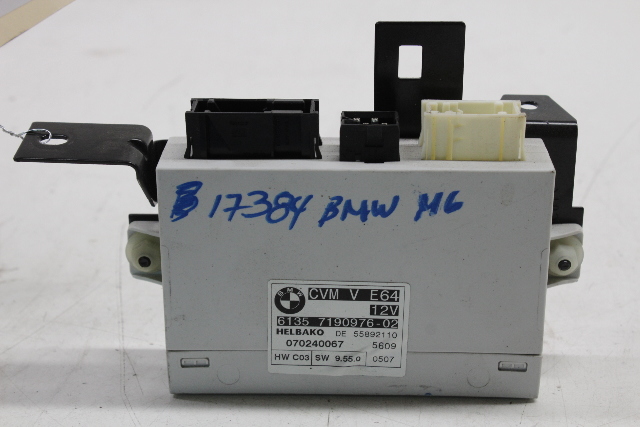 2004-2010 BMW 645ci 650i M6 Convertible Top Folding Module 61357198397 OEM