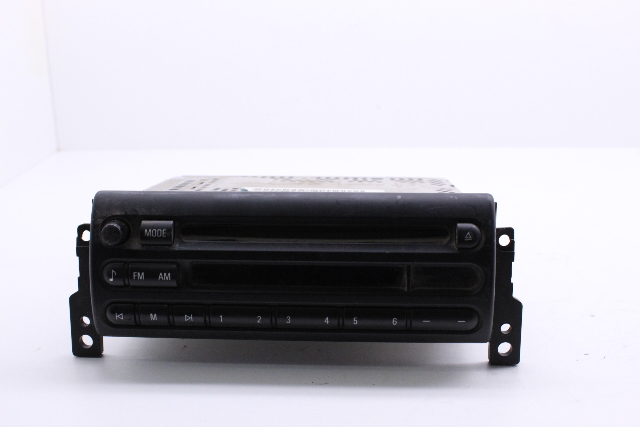 2004 Mini Cooper 2dr HB 1.6 R50 CD Player Radio Audio System 65126934347 OEM