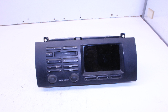 2000-2006 BMW X5 AM FM Radio Cassette Receiver Head Unit 65528378945 OEM