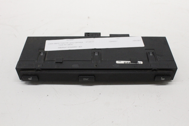 2004 BMW 530i Heat Seat Switch Control Module 6944957 OEM