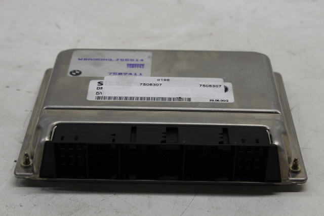 2001 BMW 330i 330ci Engine Computer Module ECU ECM DME 7506307 OEM