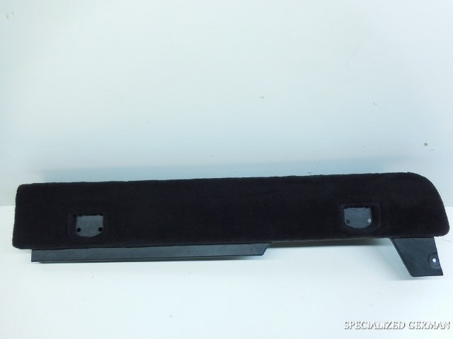 2003 2004 2005 2006 Porsche Cayenne seat lower carpet trim black - 7L5863528G OEM