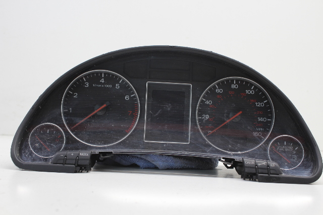 2002 2003 Audi A4 Speedometer Instrument Cluster MPH OEM