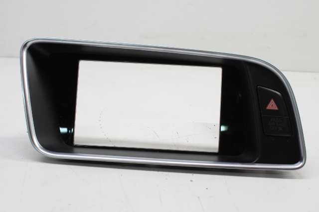 2013-2017 Audi Q5 Display Screen Trim Bezel 8R1857186S OEM