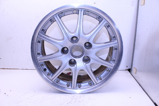 2002-2004 Porsche 911 996 Front Wheel 18 X 8 Rim BBS 2 Piece OEM