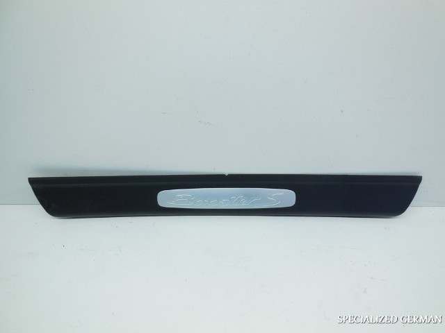 2005-2012 Porsche Boxster Door Sill Entry Molding "Boxster S" - 98755130307 OEM