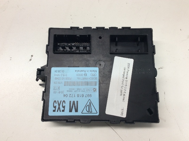 2005 2006 - 2011 2012 Porsche 911 997 Boxster Cayman Theft Alarm-Control Module OEM