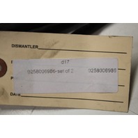 2006 2007 2008 Audi A4 2.0L Oxygen O2 Sensor Set of 2 0258006986 OEM