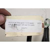 2012 2013 2014 2015 Fiat 500 Sport 2 Door Rear Coil Spring 05168154AA