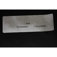 1999 2000 2001 2002 2003 BMW 540i 4.4L Engine Cover 116114354600 OEM