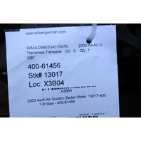 2003 Audi A4 Quattro Sedan 1.8 AWD 5 Speed Manual Transmission