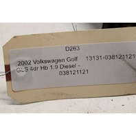 2002 Volkswagen Golf GLS Hatchback 1.9 Diesel Thermostat Housing 038121121 OEM