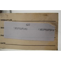 2011 2012 BMW 750i Fuel Injection Rail Pressure Sensor - 13537537319 OEM