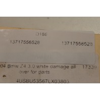 2003-2005 BMW Z4 Rubber Boot Muffler Intake Box Hose 7556528 OEM