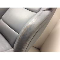 2008 2009 2010 BMW M3 Coupe Leather Front Seat Pair Palladium Silber OEM