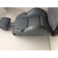 2008 2009 2010 BMW M3 Coupe Leather Front Seat Pair Palladium Silber OEM