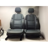 2008 2009 2010 BMW M3 Coupe Leather Front Seat Pair Palladium Silber OEM