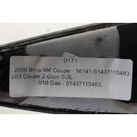 2006 BMW M6 Left Rear Door Panel Trim Strip Carbon Fiber 51437115483 OEM