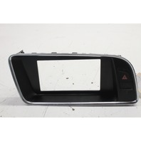 2011 Audi Q5 2.0T Automatic Dash Screen Display Bezel Trim 8R1857186N OEM