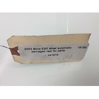 2001 2002 2003 BMW 530i E39 Low Note Tone Horn