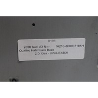 2006-2008 Audi A3 AM FM CD Radio Tuner 8P0035186H OEM
