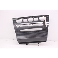 2006 2007 Bmw M6 Carbon Fiber heater climate control dash trim OEM