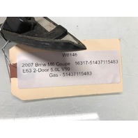 2006 BMW M6 Coupe E63 Left Rear Door Panel Trim Strip Carbon Fiber 51437115483 OEM