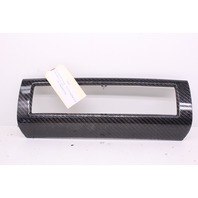 2006 2007 BMW M6 Carbon Fiber dash air vent cover OEM