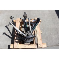 2011 Porsche Cayenne rear suspension control arms spindle axle OEM