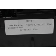 2014 Porsche Boxster S 3.4 Climate Temperature Control Panel OEM