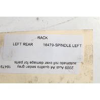 2009 2010 2011 2012 Audi A4 Sedan, SW Left Rear Spindle Knuckle