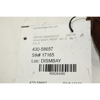 2004 2005 2006 BMW X3 Front Drive Shaft Driveline 7526677 OEM