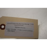 2014 2015 2016 Porsche 911 991 Boxster Cayman Center Console Assembly Armrest