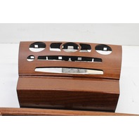 2006 2007 BMW M6 center console dash wood Trim door Set Madeira OEM