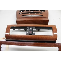 2006 2007 BMW M6 center console dash wood Trim door Set Madeira OEM