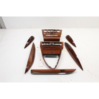 2006 2007 BMW M6 center console dash wood Trim door Set Madeira OEM