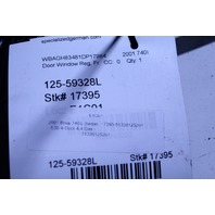 1995-2001 BMW 740i 750i E38 Driver Left Front Window Regulator OEM