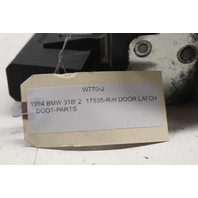 1994 BMW 318I 2 Door Right Door Latch