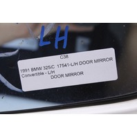 1985-1991 BMW 318i 325i 325e E30 Door Mirror Left Side View OEM