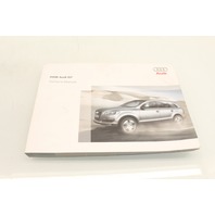 2008 Audi Q7 Owner Manual and Case OEM