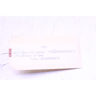 2013 BMW 335i Lane Change Warning Sensor Left - 66326858472 OEM